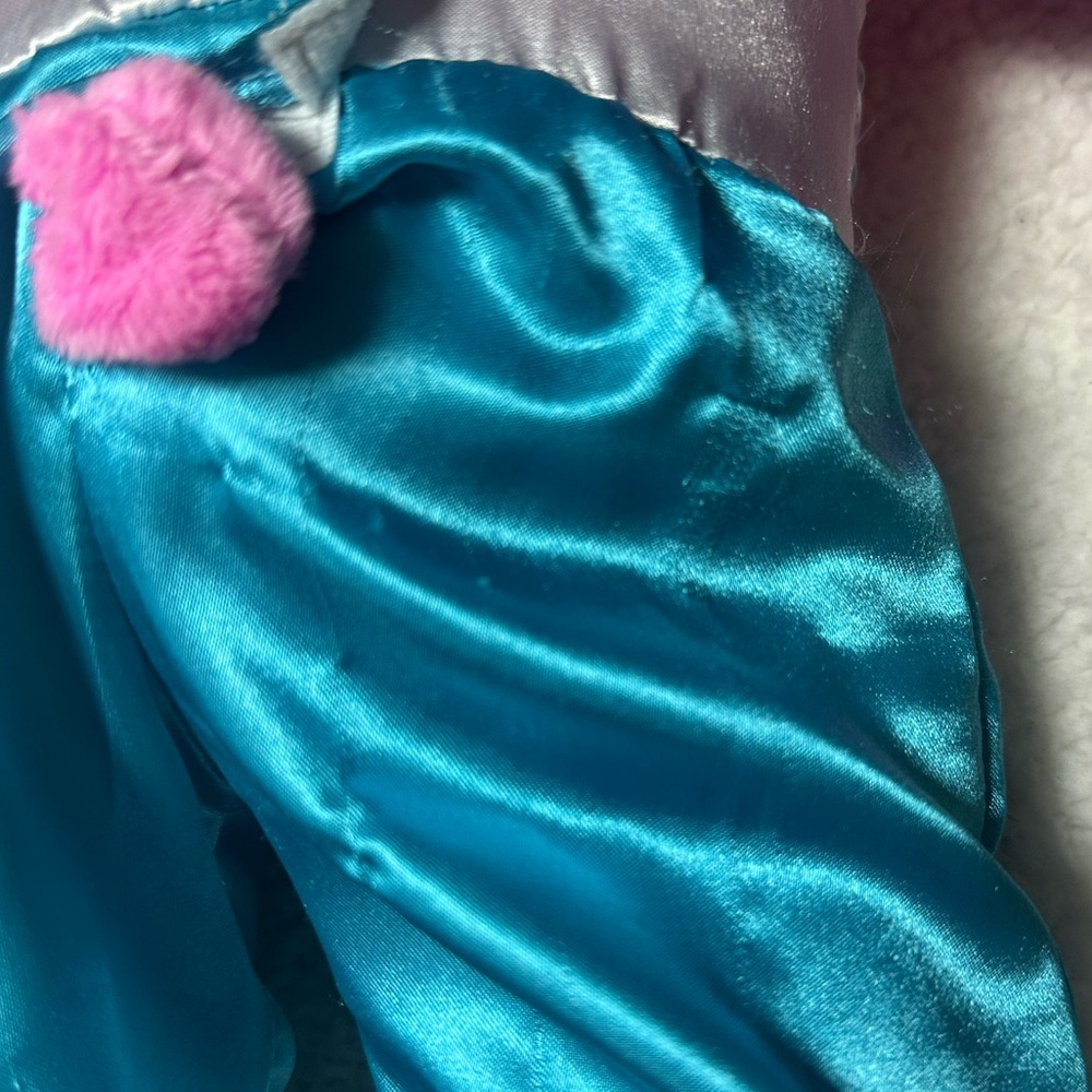 Risa of Honey Girls from Build A Bear Pink and Blue Plush Bunny Talk Button - Picture 8 of 8